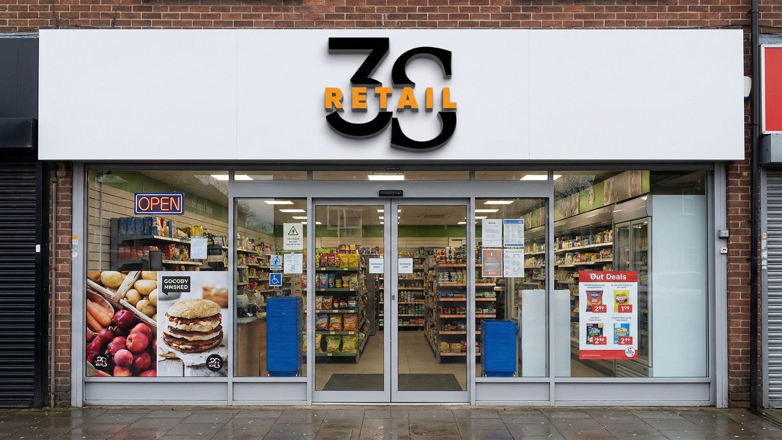 3S Retail storefront